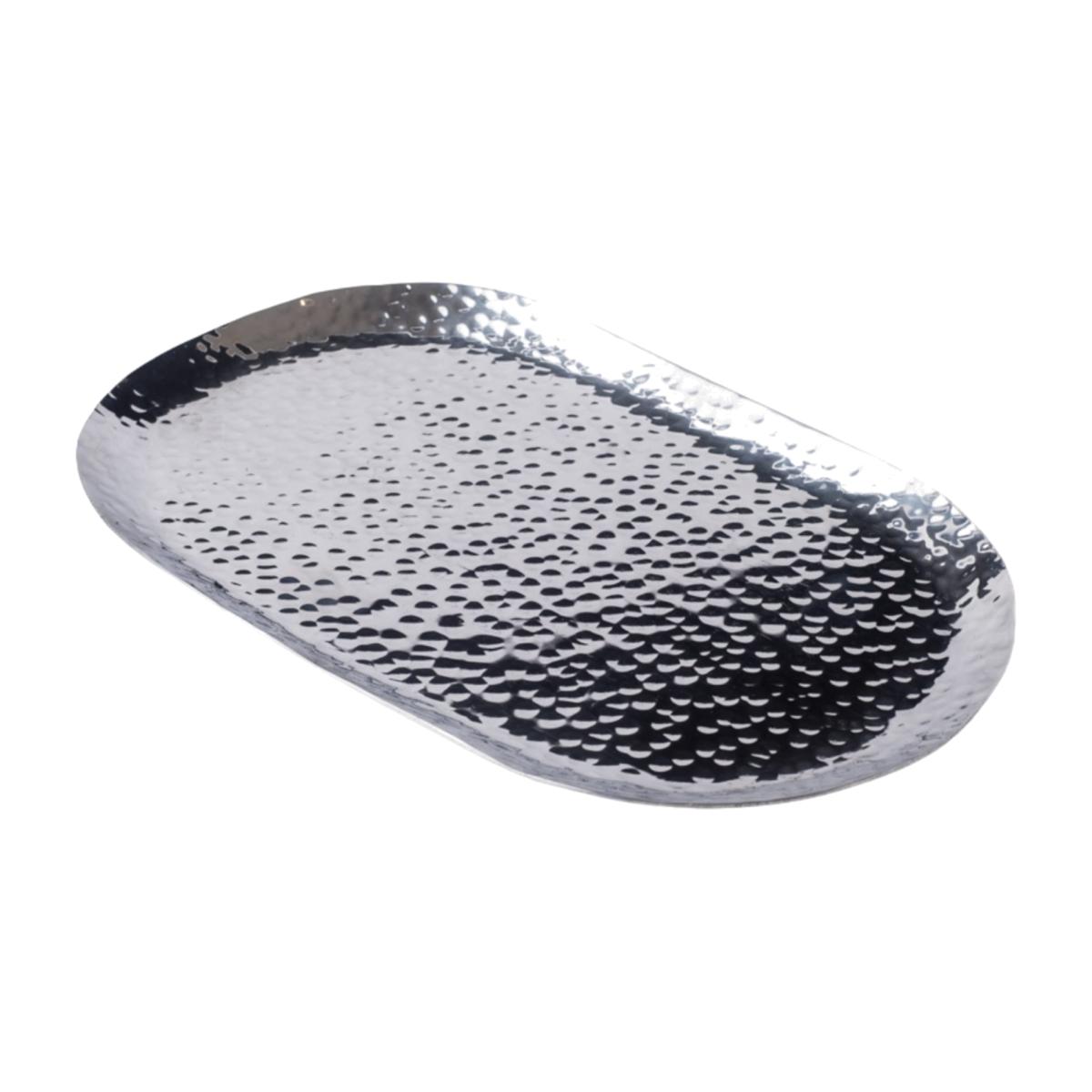 Silver Martello Catch-All Metal Tray . Bruci Editora De Diseño – image 1