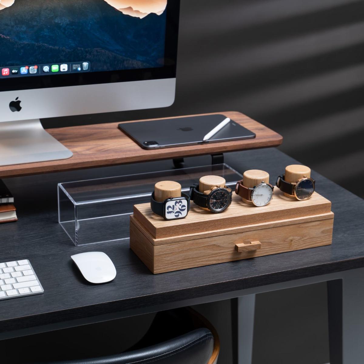Neutrals The Watch Deck - Oak One Size Holme & Hadfield – image 2