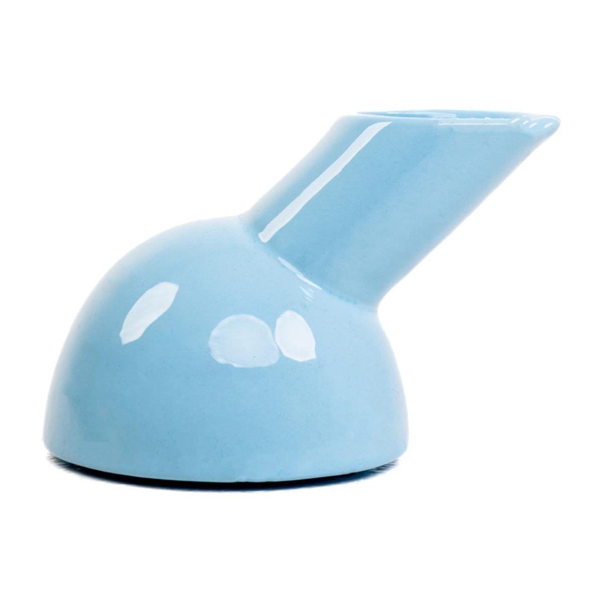 Baby Blue Pappagallo Ashtray, Light Blue, Clay And Ceramic Enamel One Size Generazione Zordan – image 1