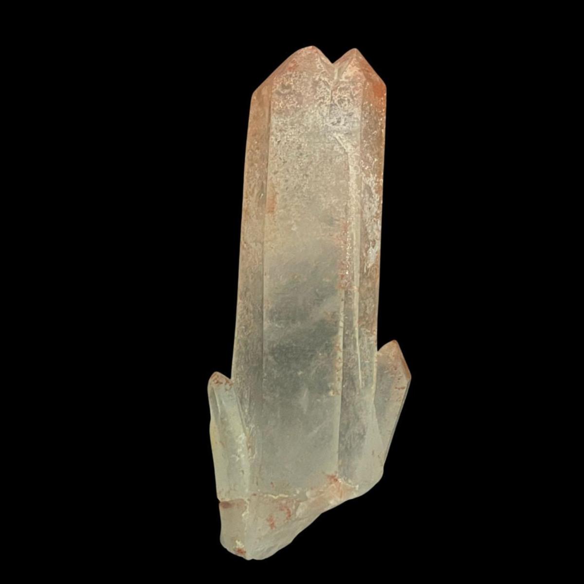 Neutrals Lemurian Seed Quartz Orange Hue With Twin Point | One Size | Lemuria Store – image 3