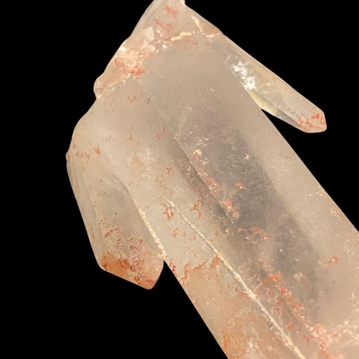 Neutrals Lemurian Seed Quartz Orange Hue With Twin Point | One Size | Lemuria Store – image 4