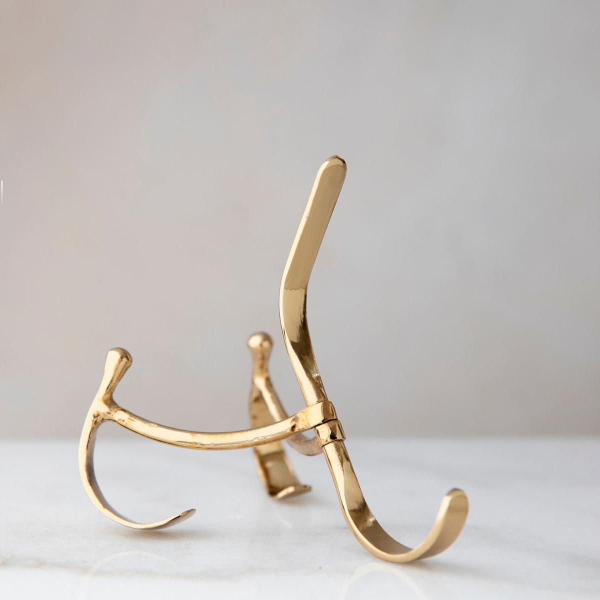 Handmade Gold Coated Metal Display Stand | Atelier Simi – image 4