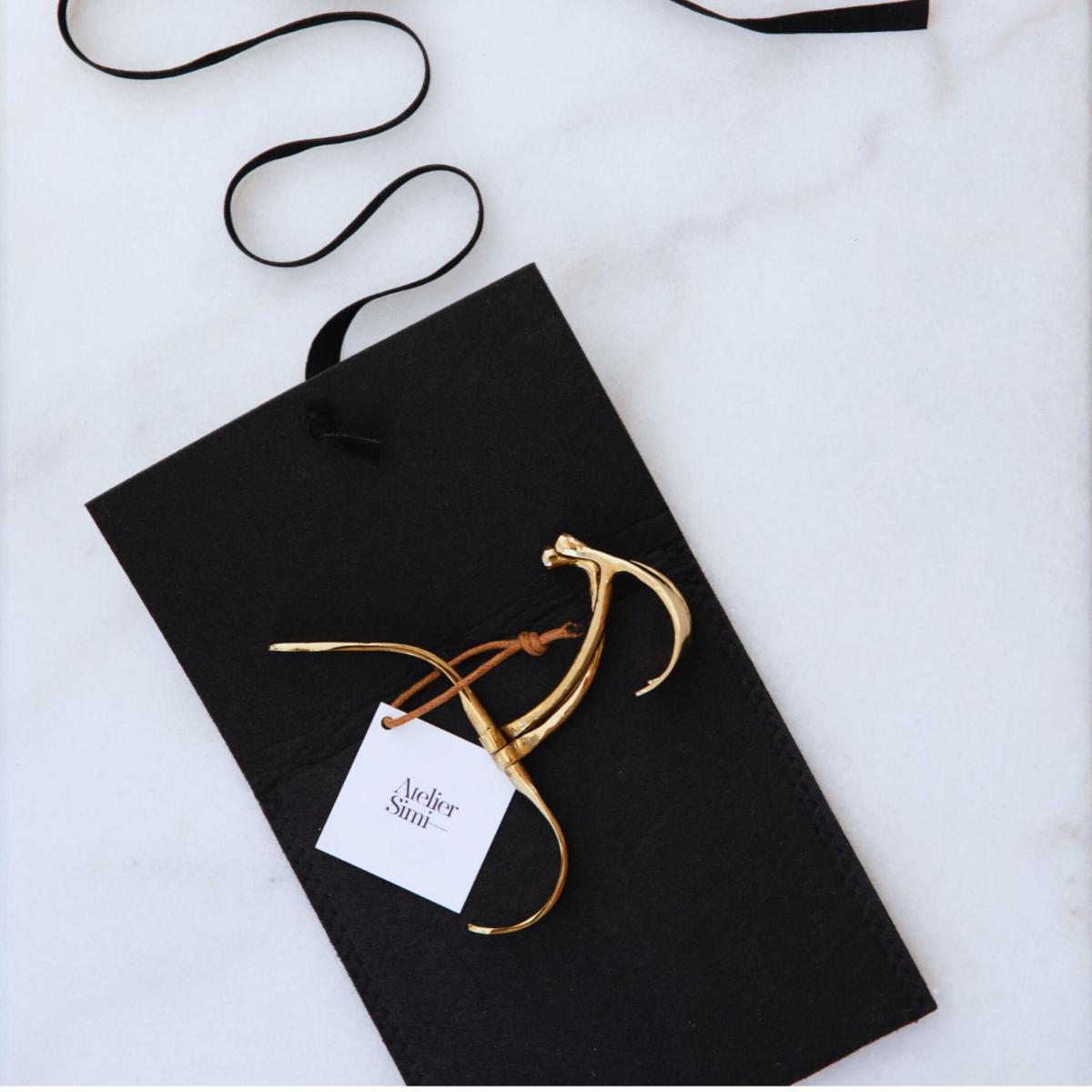 Handmade Gold Coated Metal Display Stand | Atelier Simi – image 7