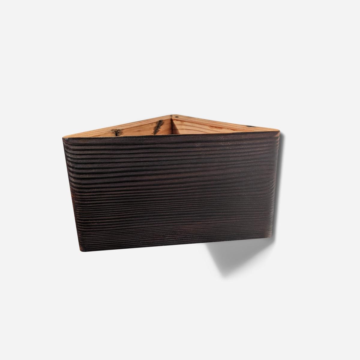 Neutrals / Black Triangle Self-Watering, Wall-Mounted Planter Formr – image 11