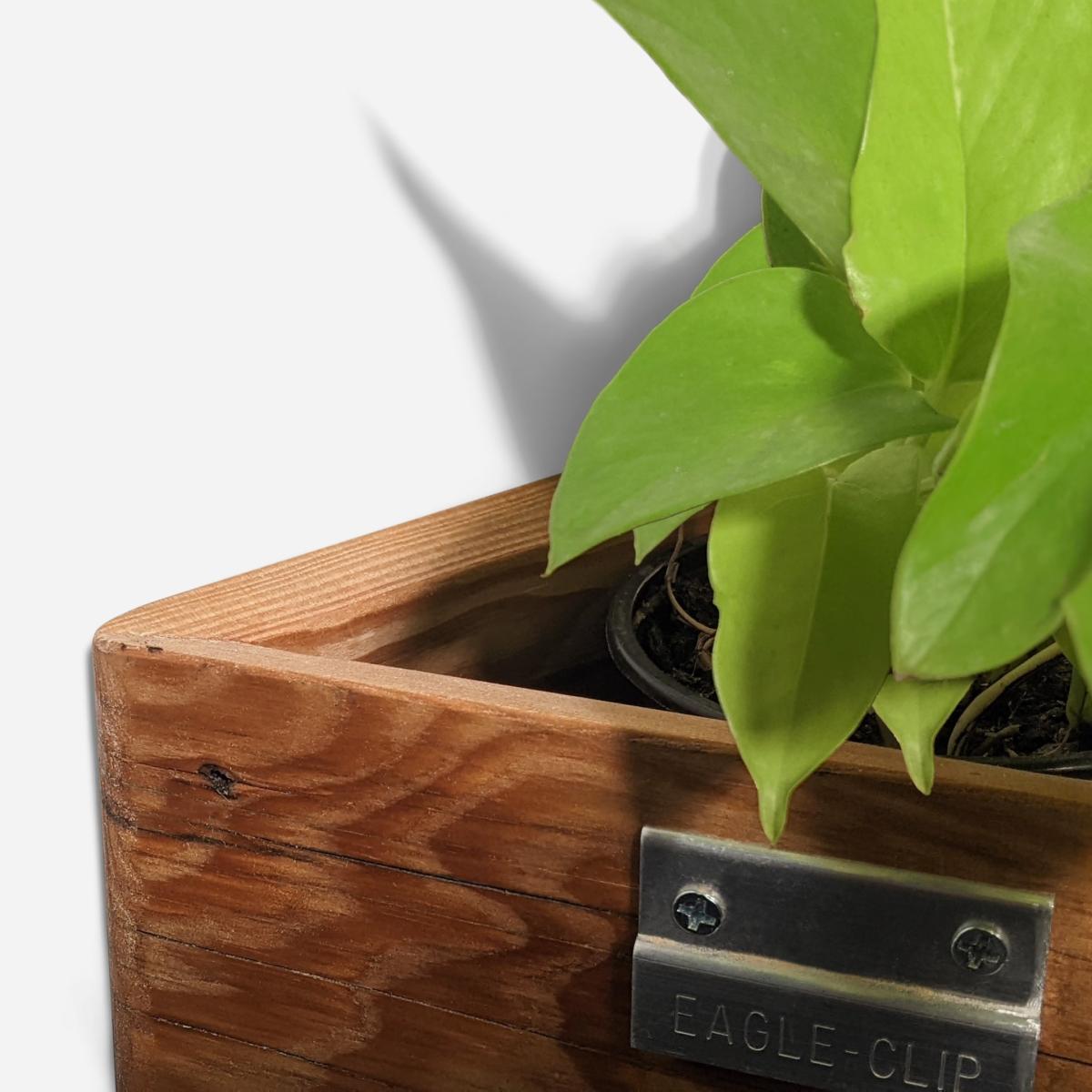 Neutrals / Black Triangle Self-Watering, Wall-Mounted Planter Formr – image 8
