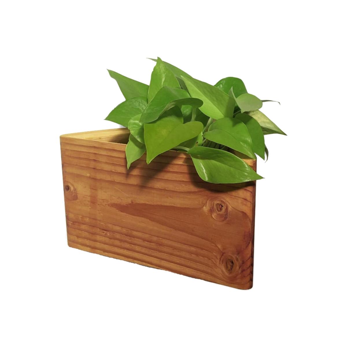 Neutrals / Black Triangle Self-Watering, Wall-Mounted Planter Formr – image 1