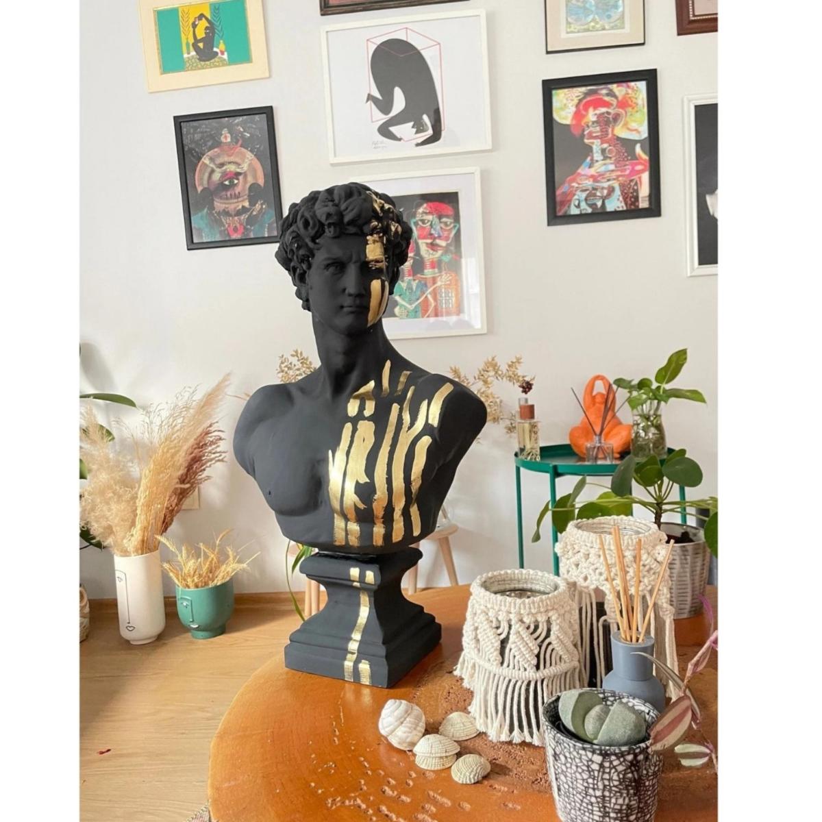 David Camouflage Sculpture - Multicolour | Artchi – image 2