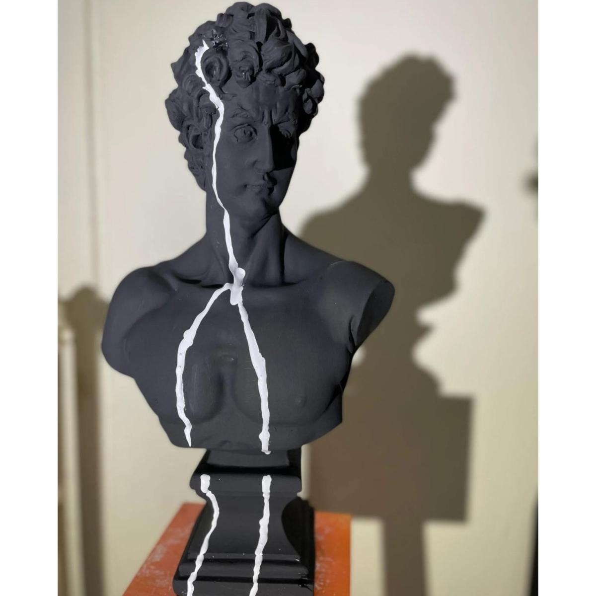 Eclipse David Sculpture Multicolour | Artchi – image 5