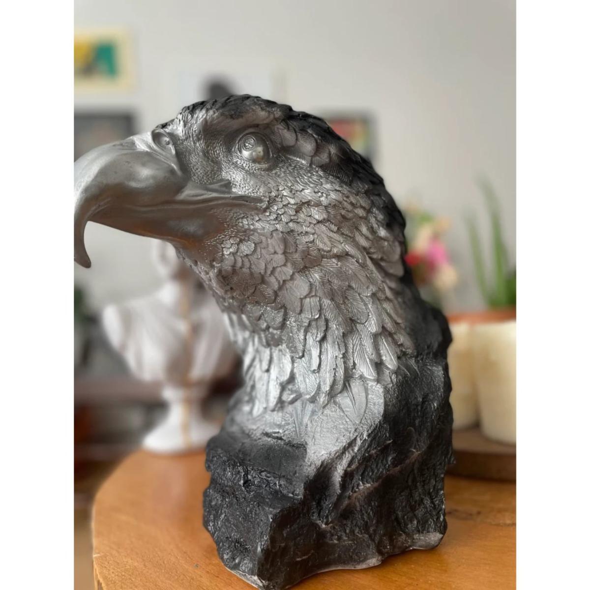 Silver / Black Eagle Design Sculpture Artchi – image 2