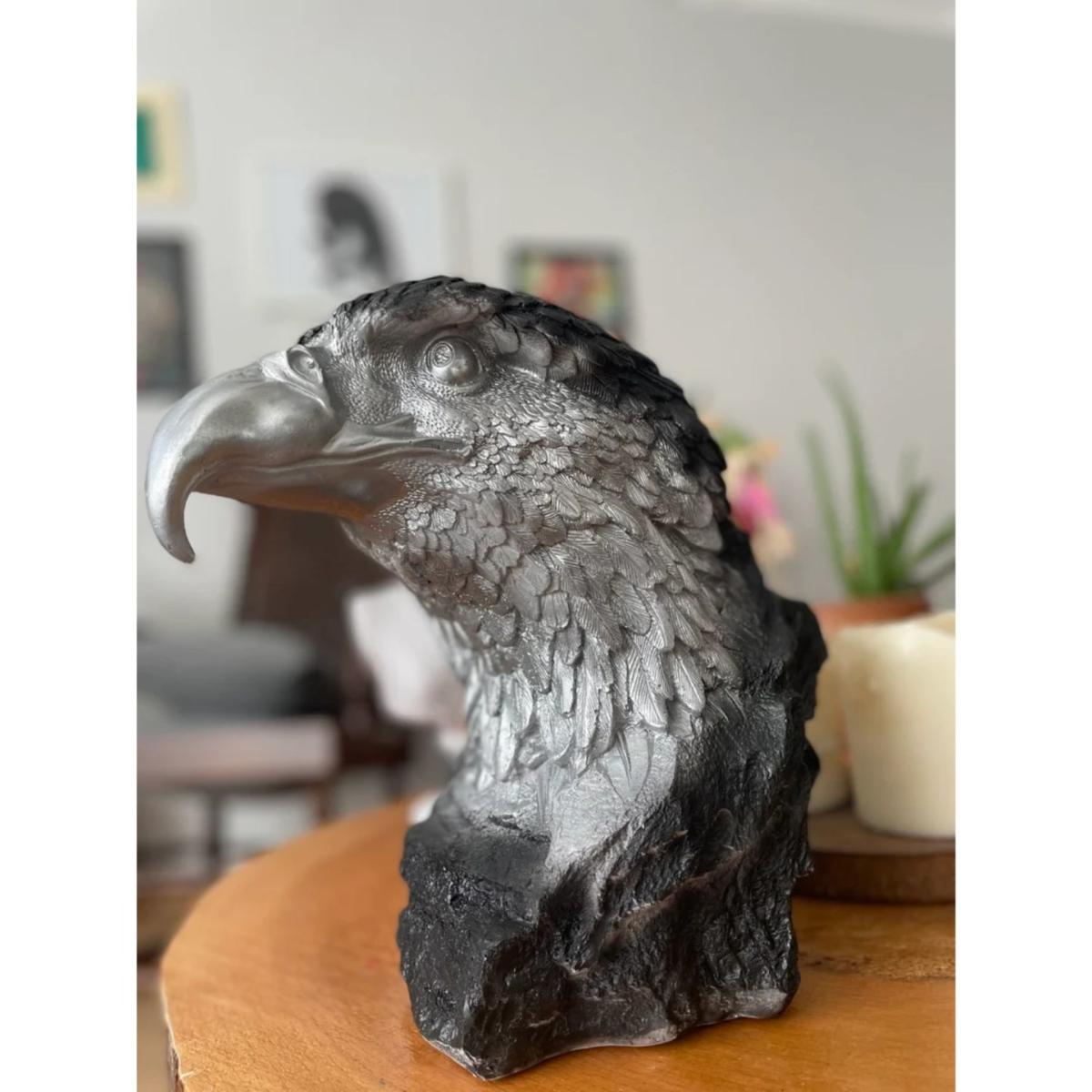 Silver / Black Eagle Design Sculpture Artchi – image 5