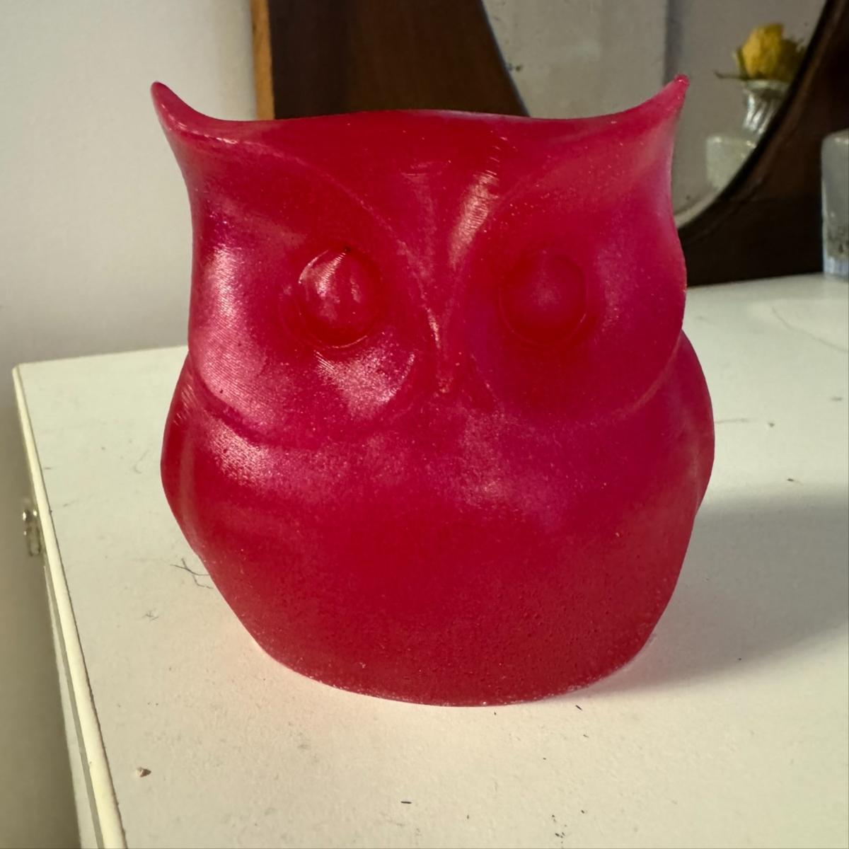 Pink / Purple Hot Pink Owl | By Shax – image 2