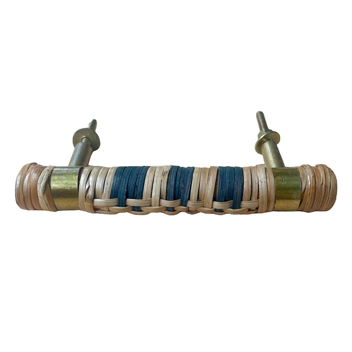 Brown / Black Handle Rattan Black/Natural Set Of Two Catchii – image 2