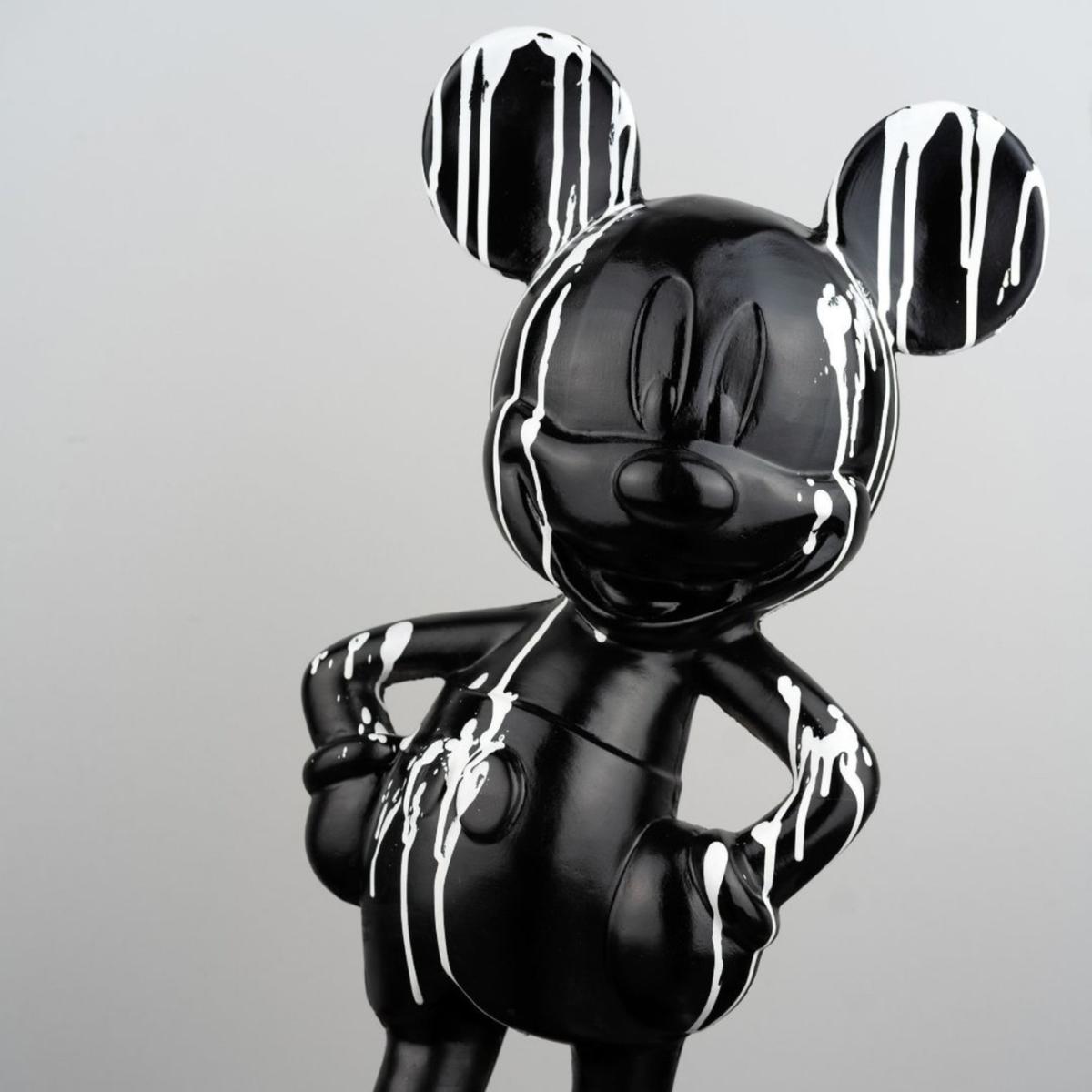 Black / White Mickey Magic: Black Design Figure | Artchi – image 3