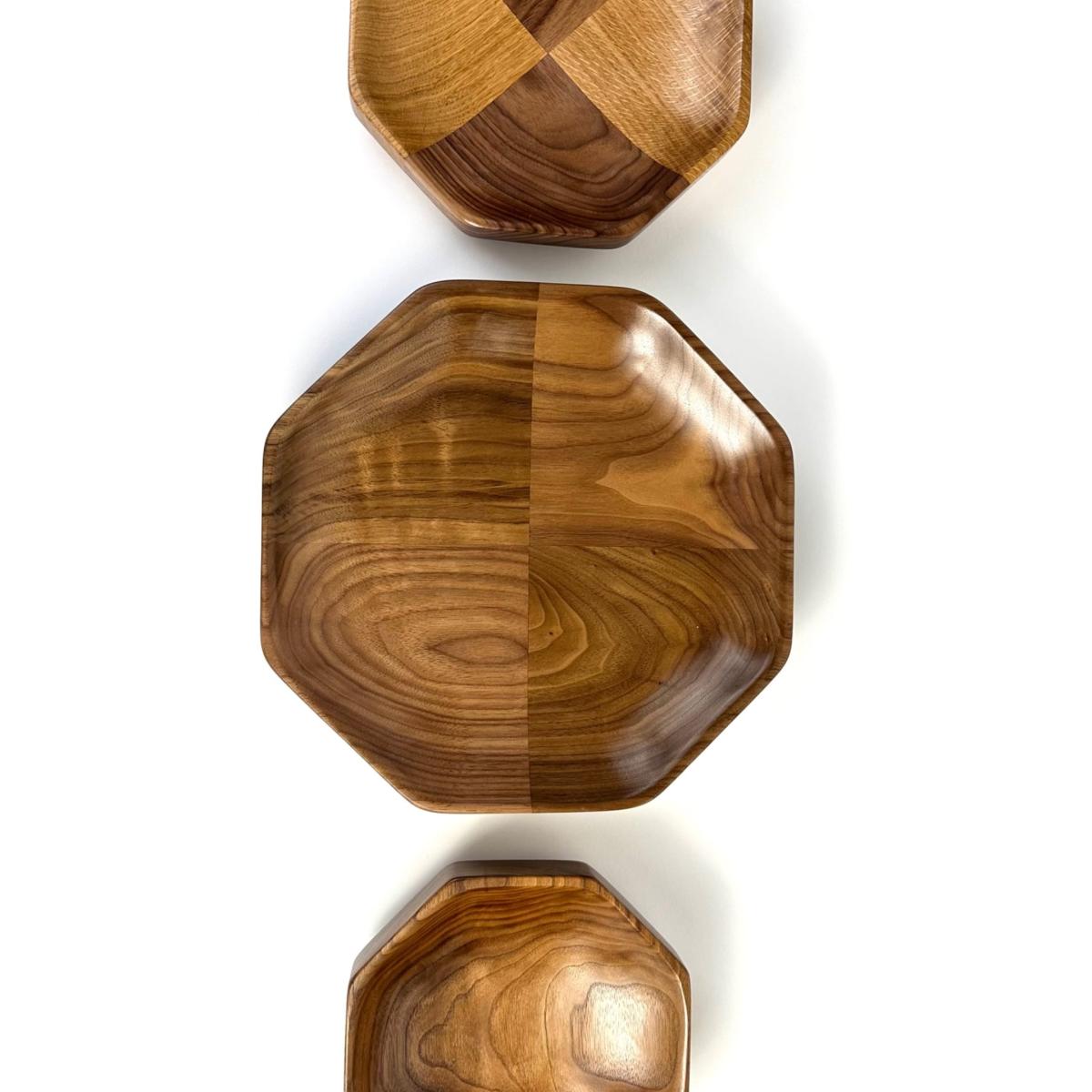 Brown Octagon Stacker Set Steelwood Design Inc. – image 3