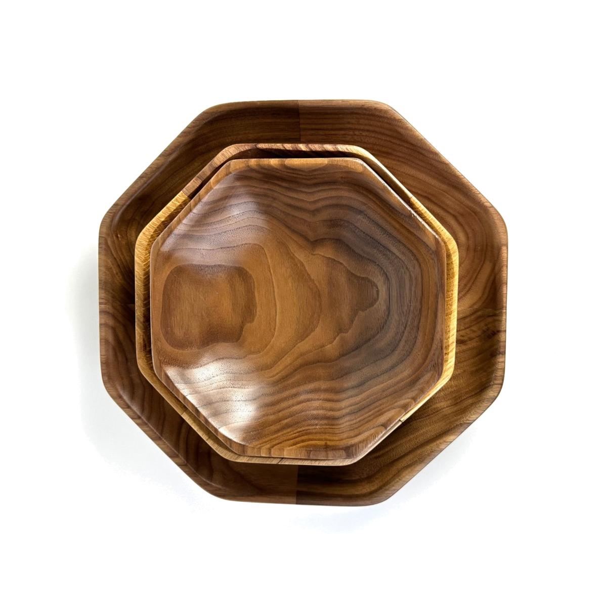 Brown Octagon Stacker Set Steelwood Design Inc. – image 1