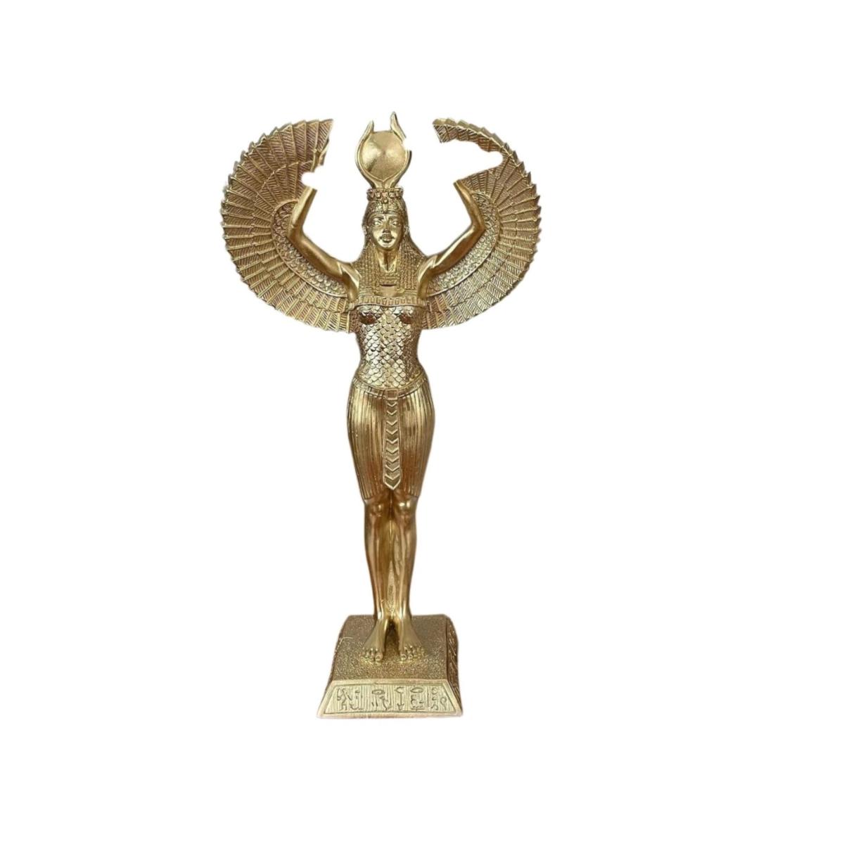 Isis Guardian Of Light Sculpture - Colour Gold | Artchi – image 2