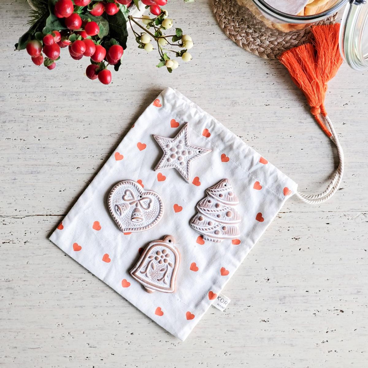 Handmade Sugar Saver Ornament - Holiday Gift Edition With Heart Pouch Korissa – image 4