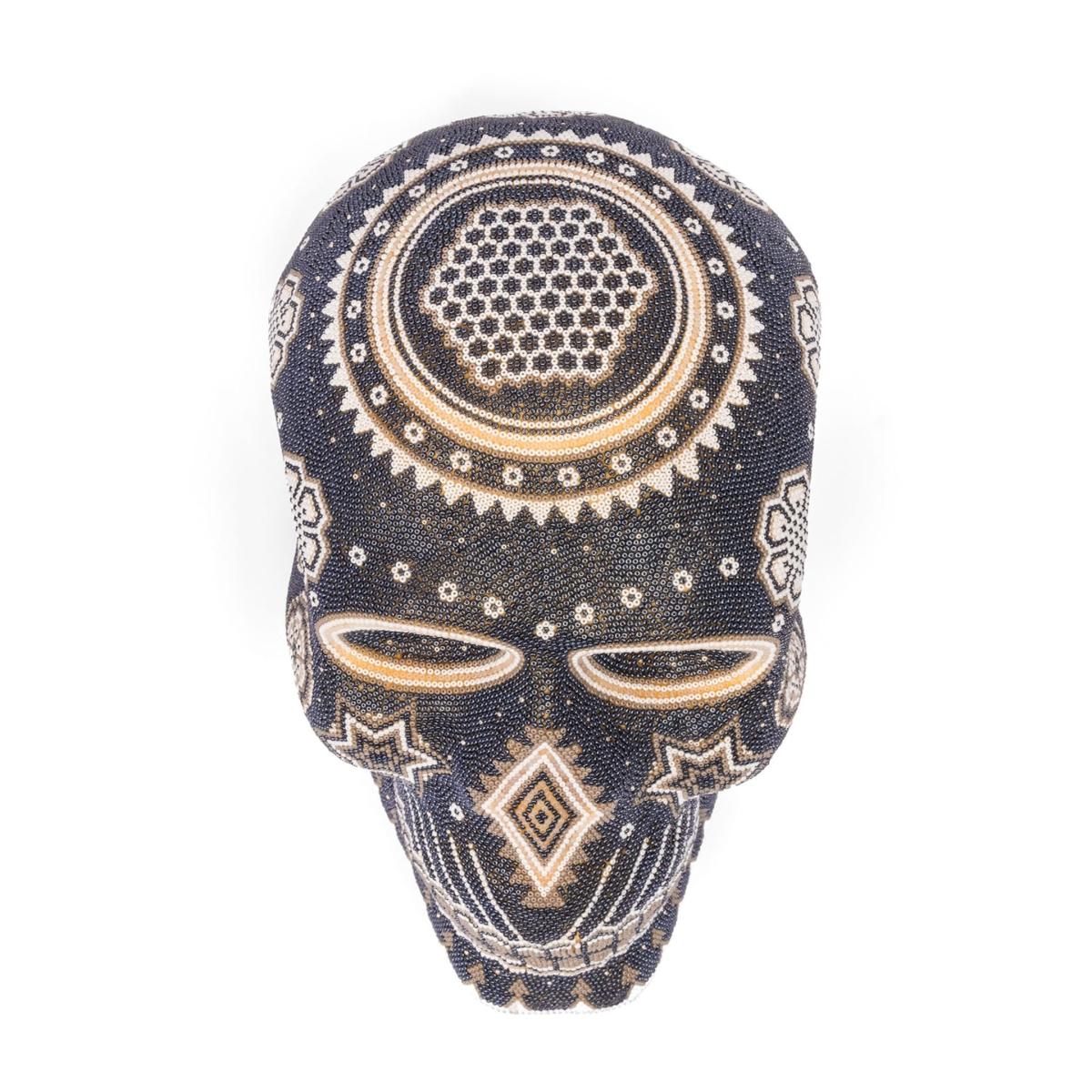 Skull Statue Decor - Metallic Gray/Opaque Gray/Pearl White/Plaitnum One Size Kuu – image 6