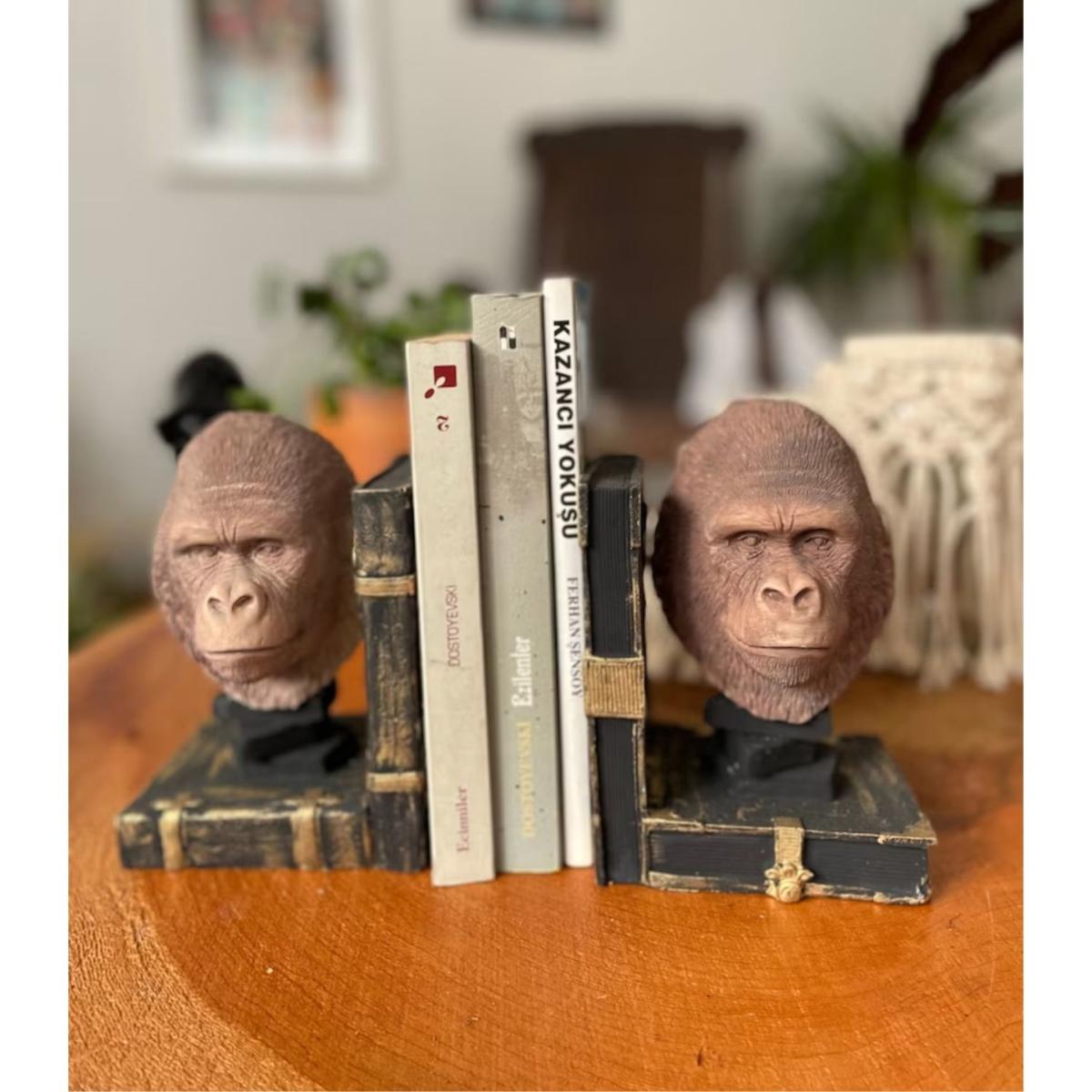 Brown Gorilla Decor Sculpture Artchi – image 2