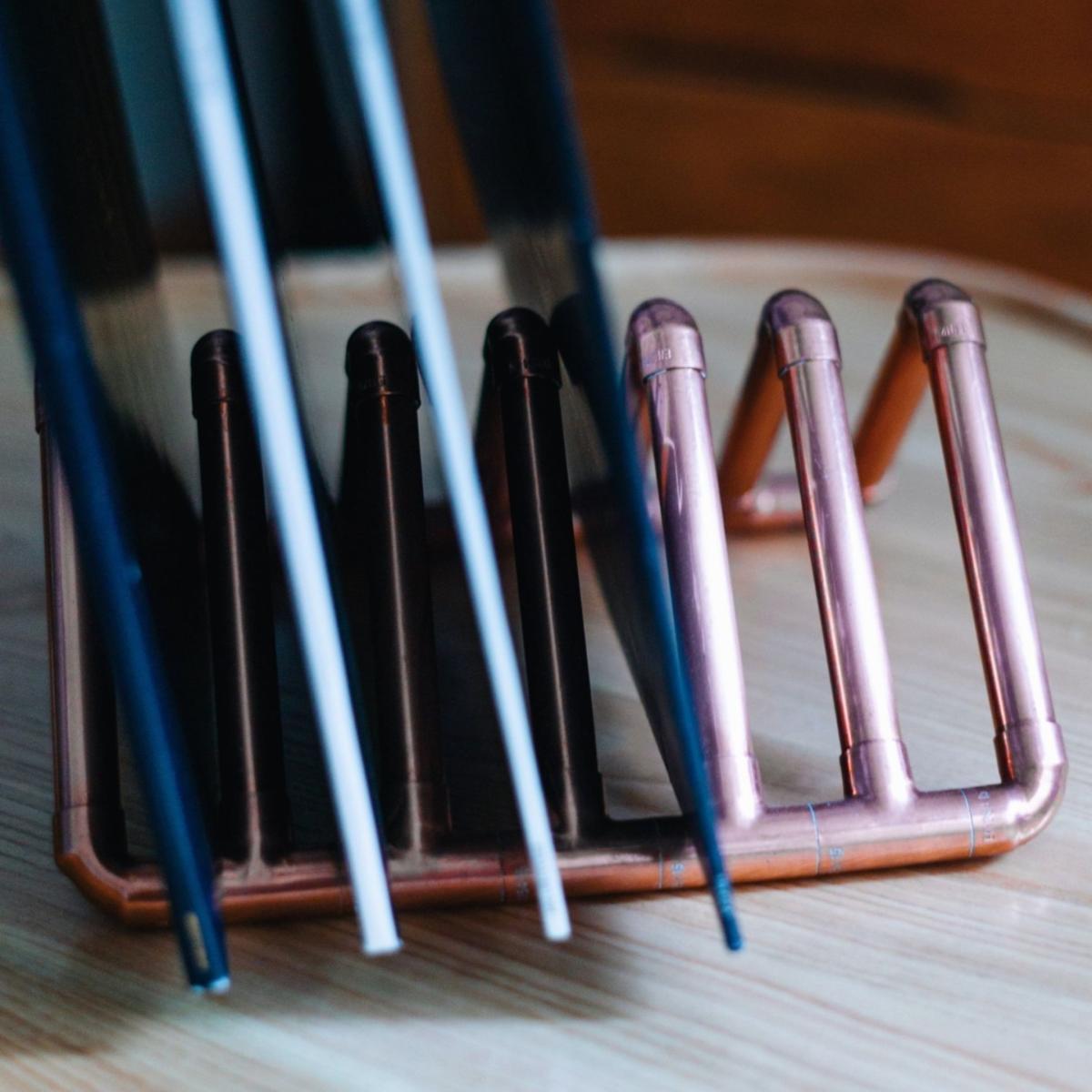 Neutrals Handcrafted Copper Book Holder Stand - Handmade Copper Home Decoration | Anatoliacraft – image 6