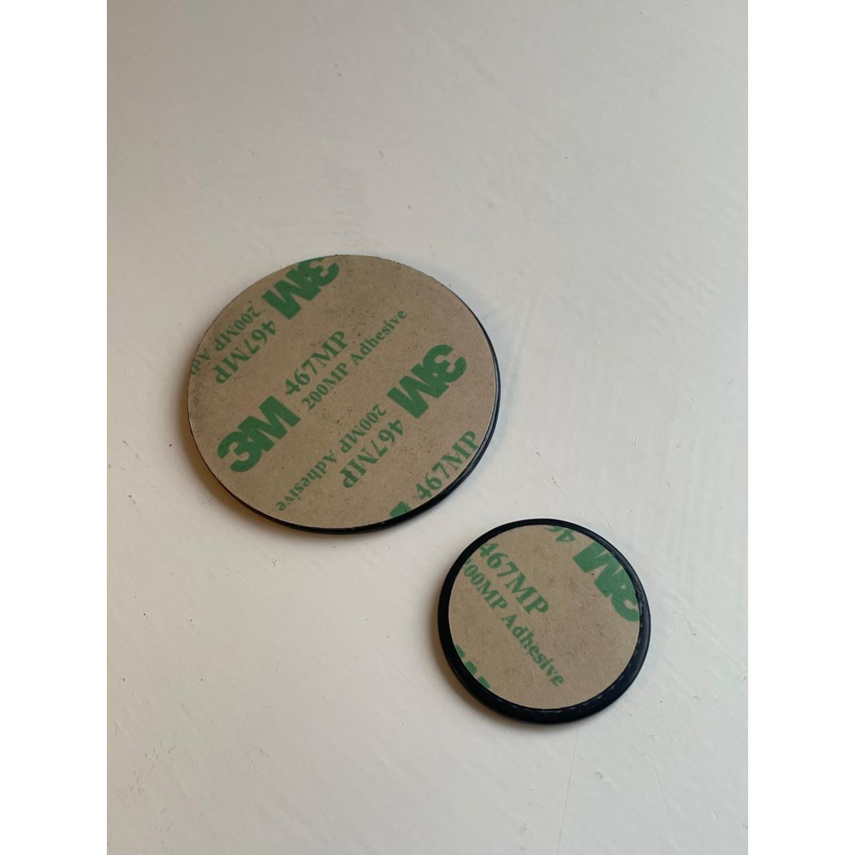 Black Shungite Stickers 5Cm | One Size | Lemuria Store – image 5