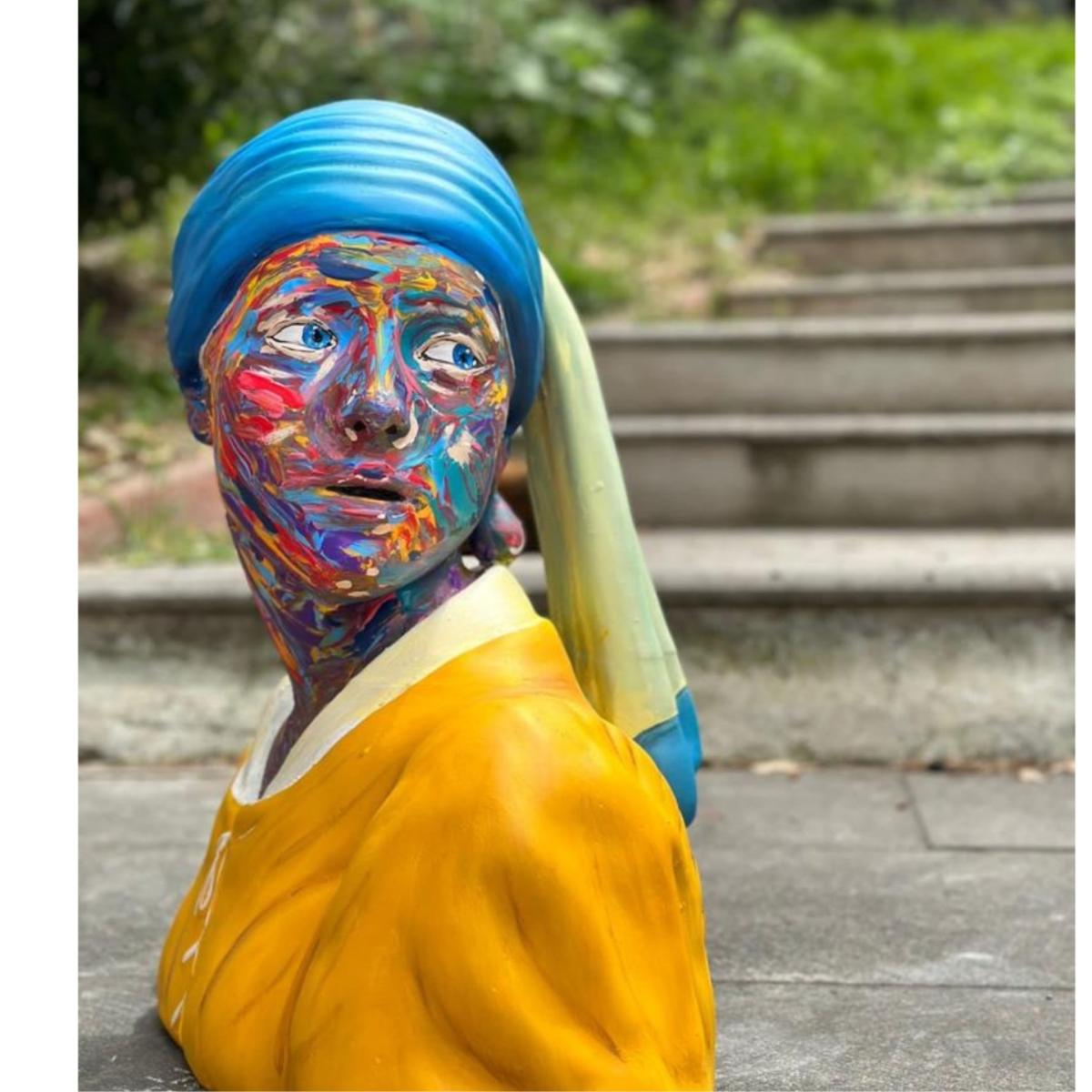 Radiant Muse Sculpture - Multi Colour | Artchi – image 2