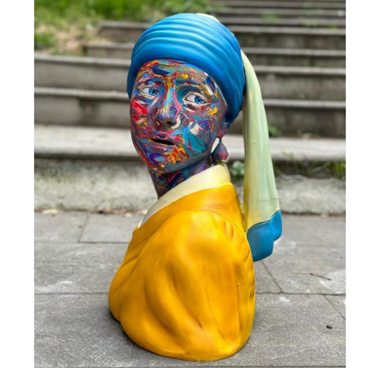 Radiant Muse Sculpture - Multi Colour | Artchi – image 3