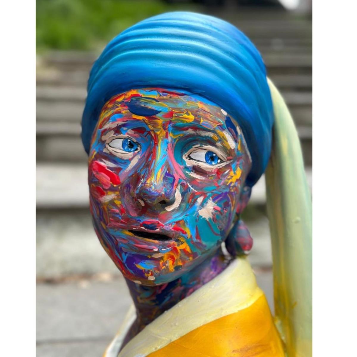 Radiant Muse Sculpture - Multi Colour | Artchi – image 4