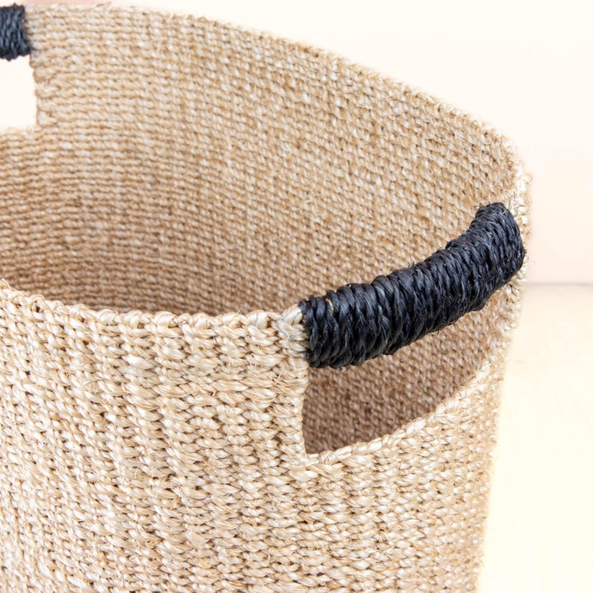 Black Medium Oval Basket | Likhâ – image 2