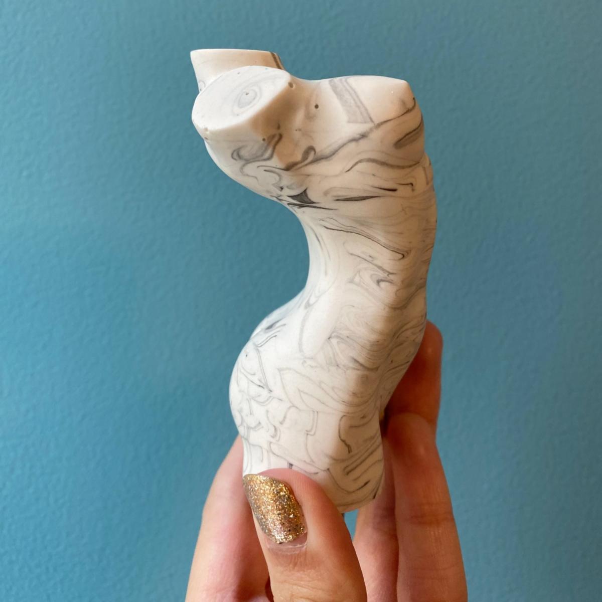 Marbled Lady Bust - White By Shax – image 2