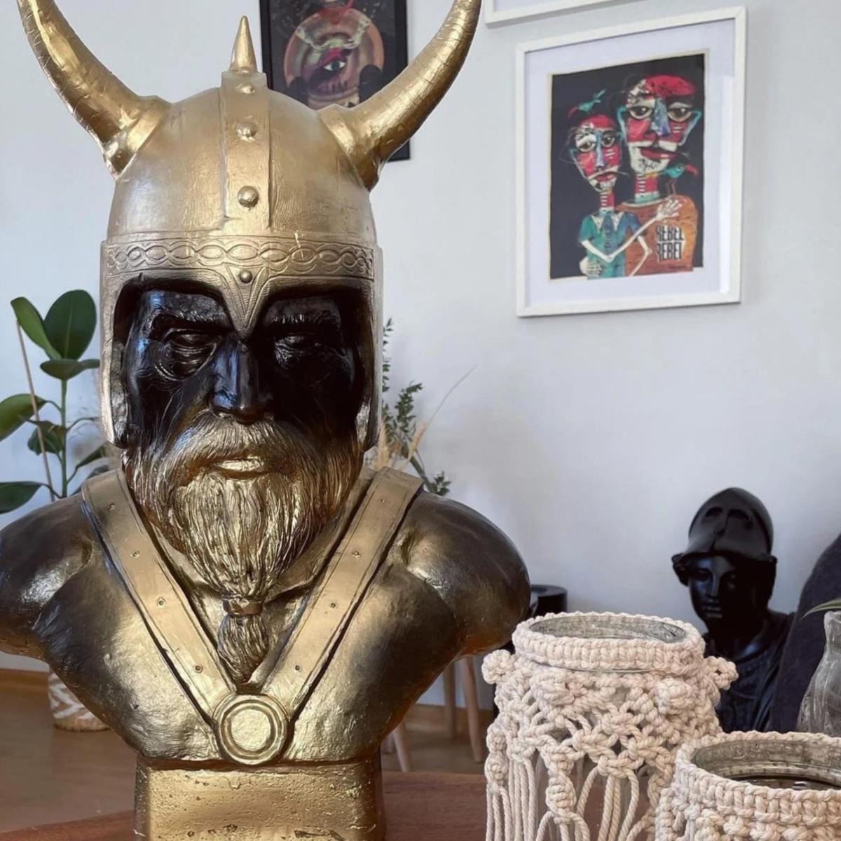 Warrior Odin Sculpture - Multicolour | Artchi – image 2
