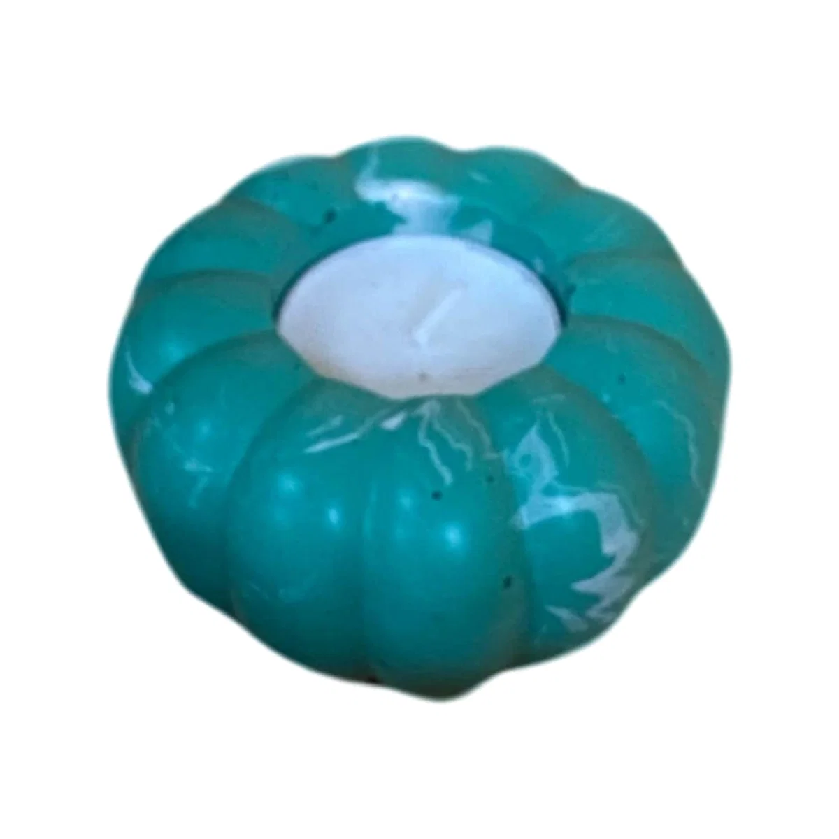 Pumpkin Tealight Holder - Green | By Shax – image 1