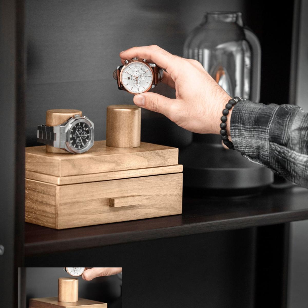 Neutrals The Weekender - Oak One Size Holme & Hadfield – image 3