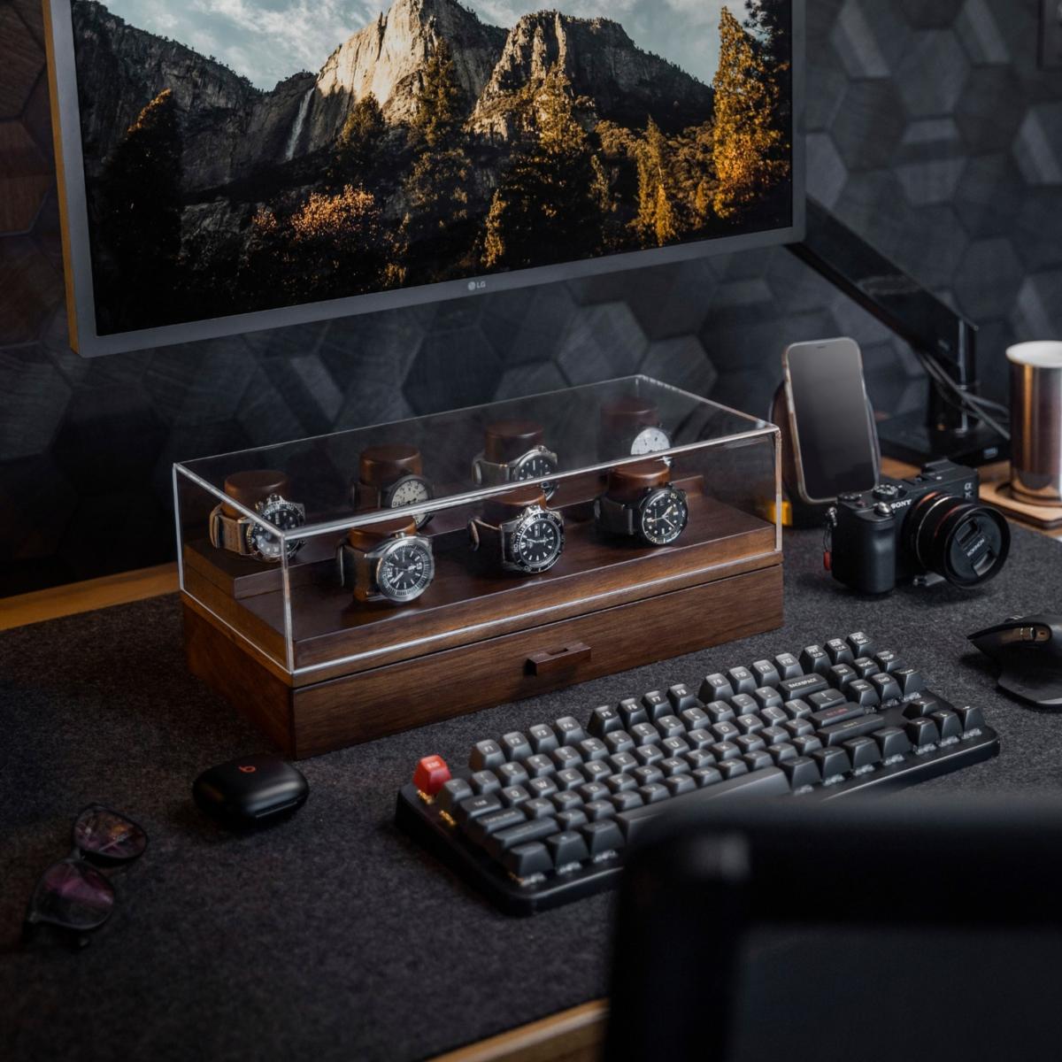 Brown The Collector - Walnut One Size Holme & Hadfield – image 6