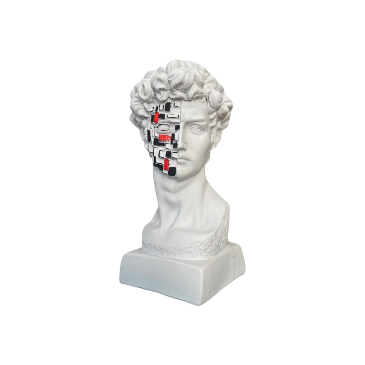 Fragmented David -Sculpture-Multicolour | Artchi – image 1
