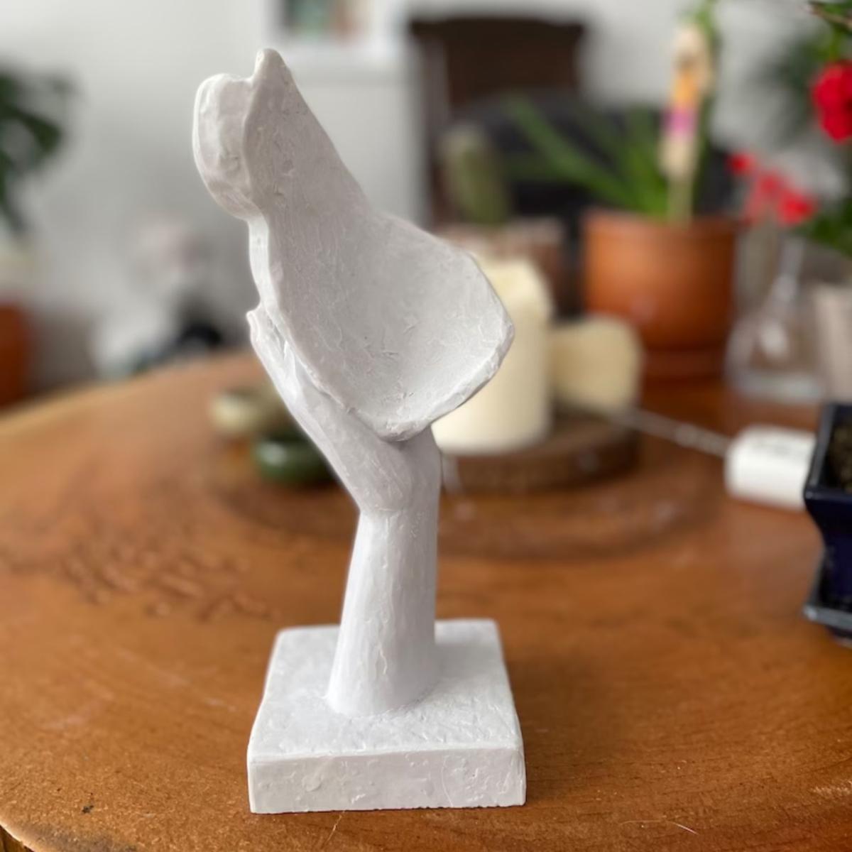 White Mask Sculpture Artchi – image 4