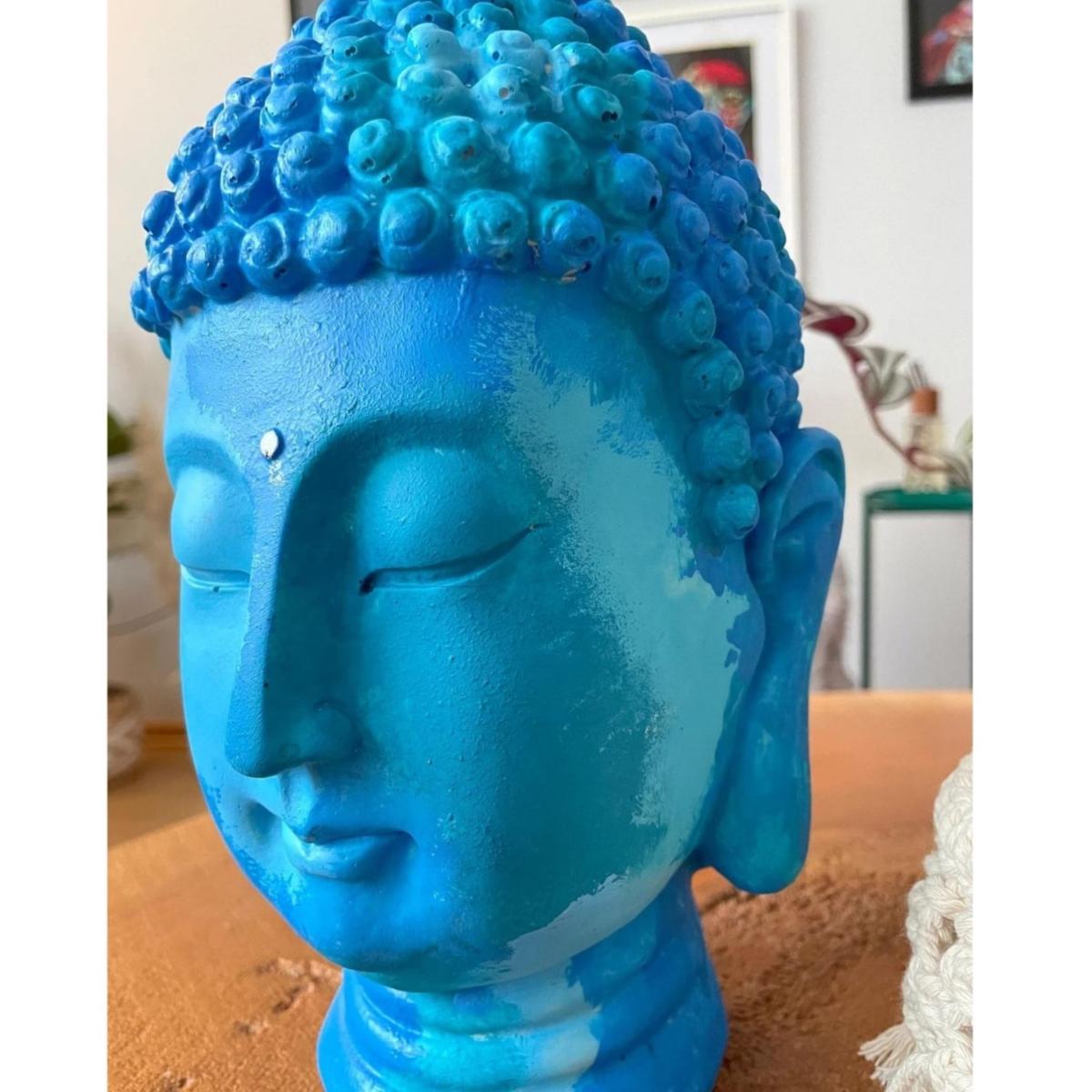 Serenity In Blue Sculpture - Colour Blue | Artchi – image 6