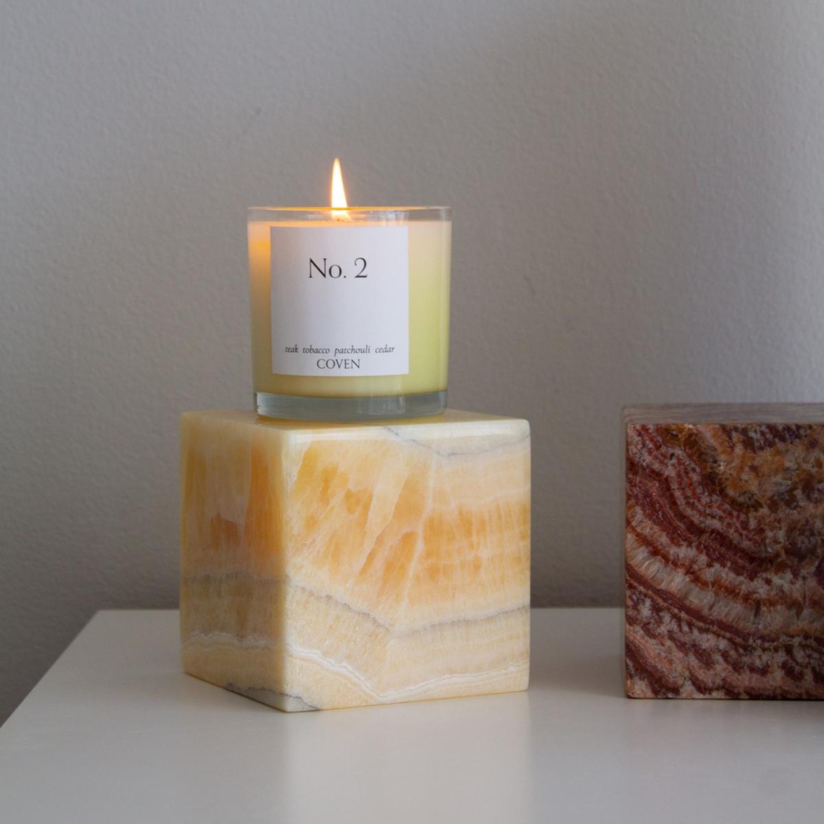 Yellow / Orange Honey Onyx Cube One Size The Parmatile Shop – image 2