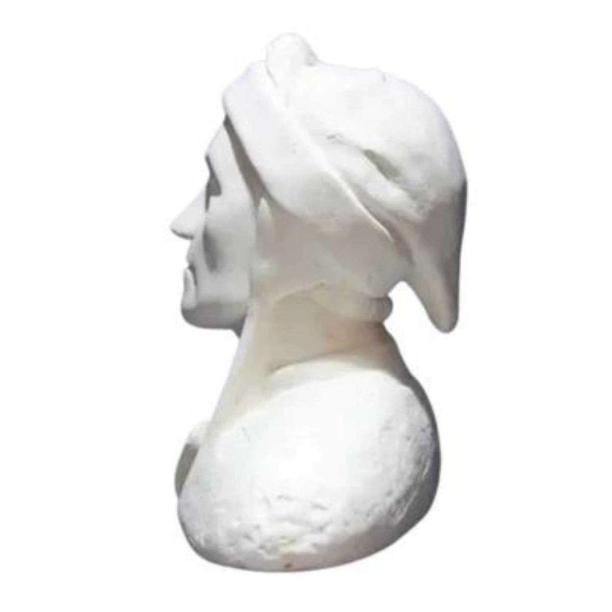 White Dante Alighieri Bust | Artchi – image 3