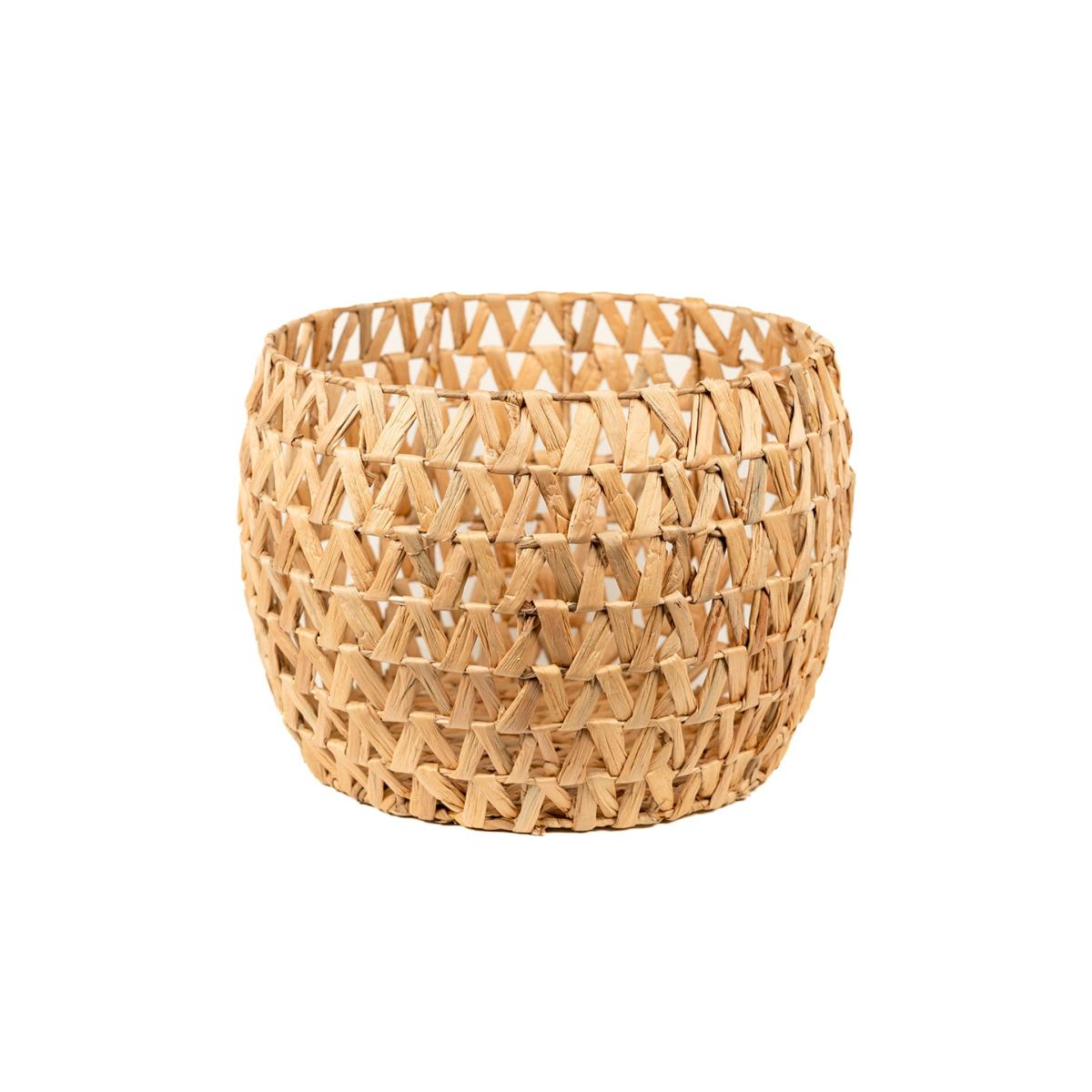 Neutrals Waffle Weaved Basket Set Of Three One Size Sea & Grass – image 5