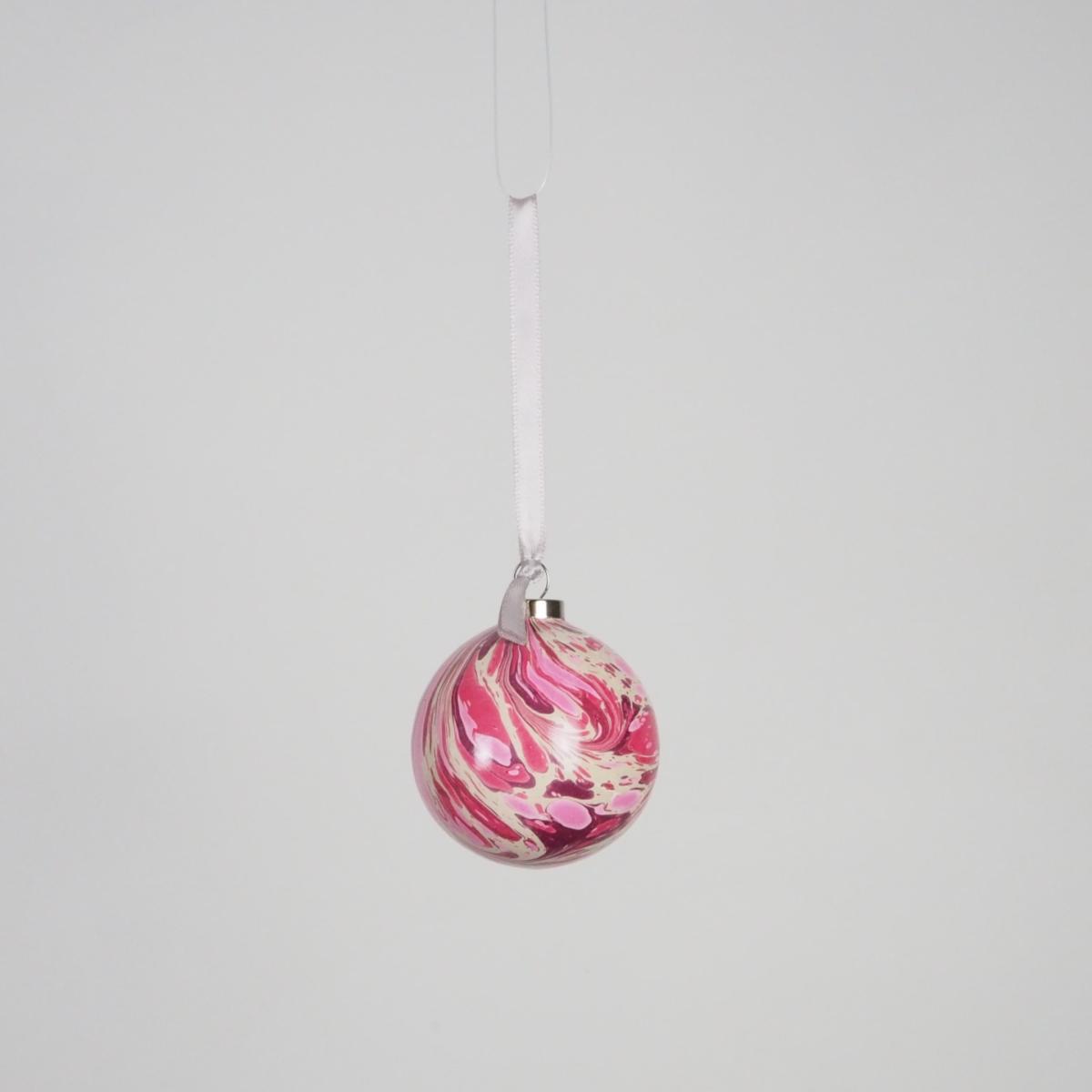 Pink / Purple / White Small Berry Marbled Bauble Wildmore – image 5