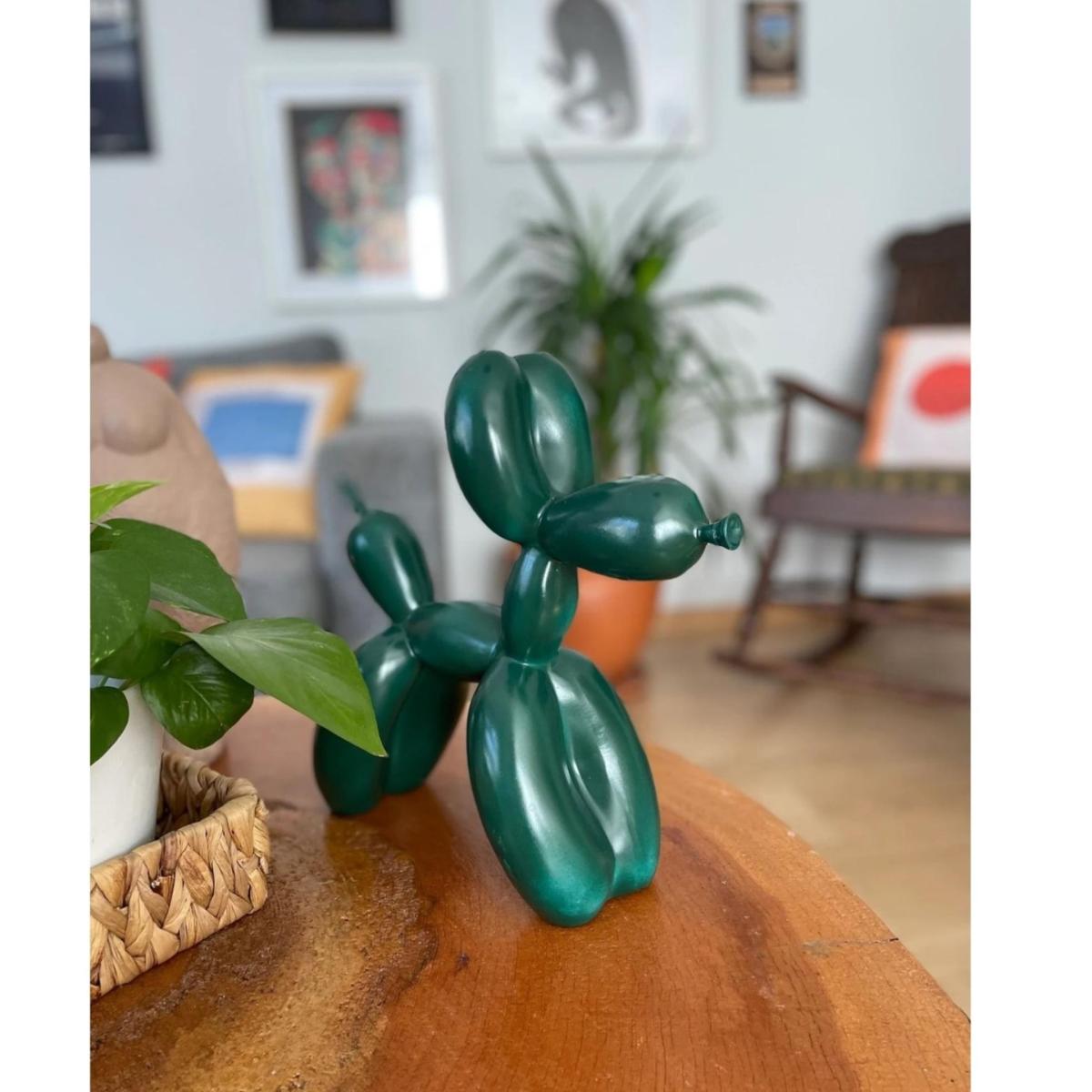 Emerald Pup Sculpture - Colour Green | Artchi – image 3