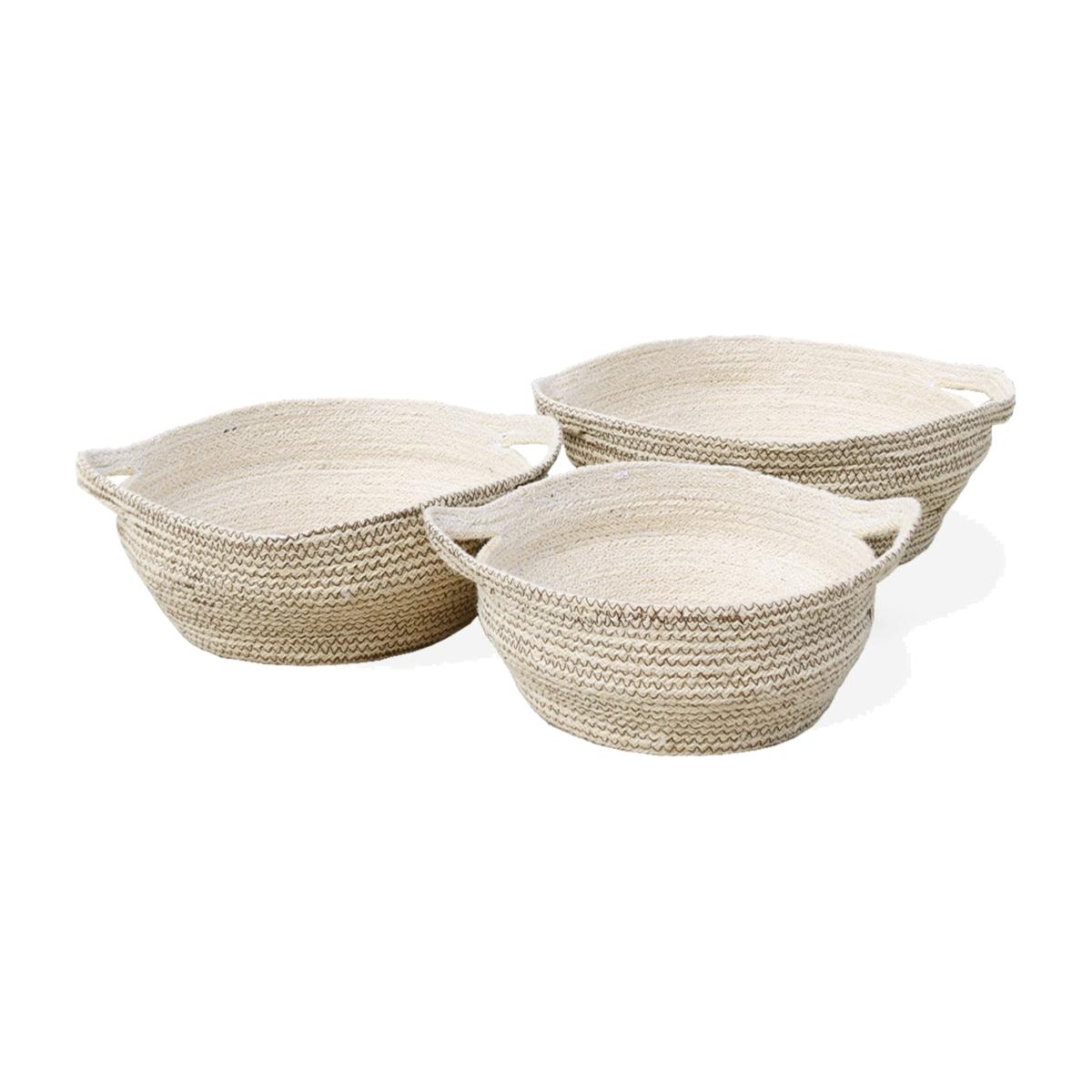 Amari Fruit Bowl In Brown - Set Of 3 Korissa – image 1