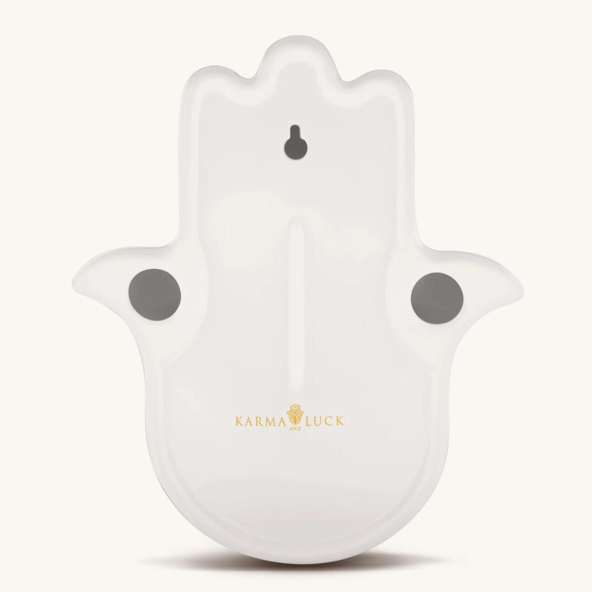 Yellow / Orange New Opportunities Hamsa Wall Blessing | Karma and Luck – image 3