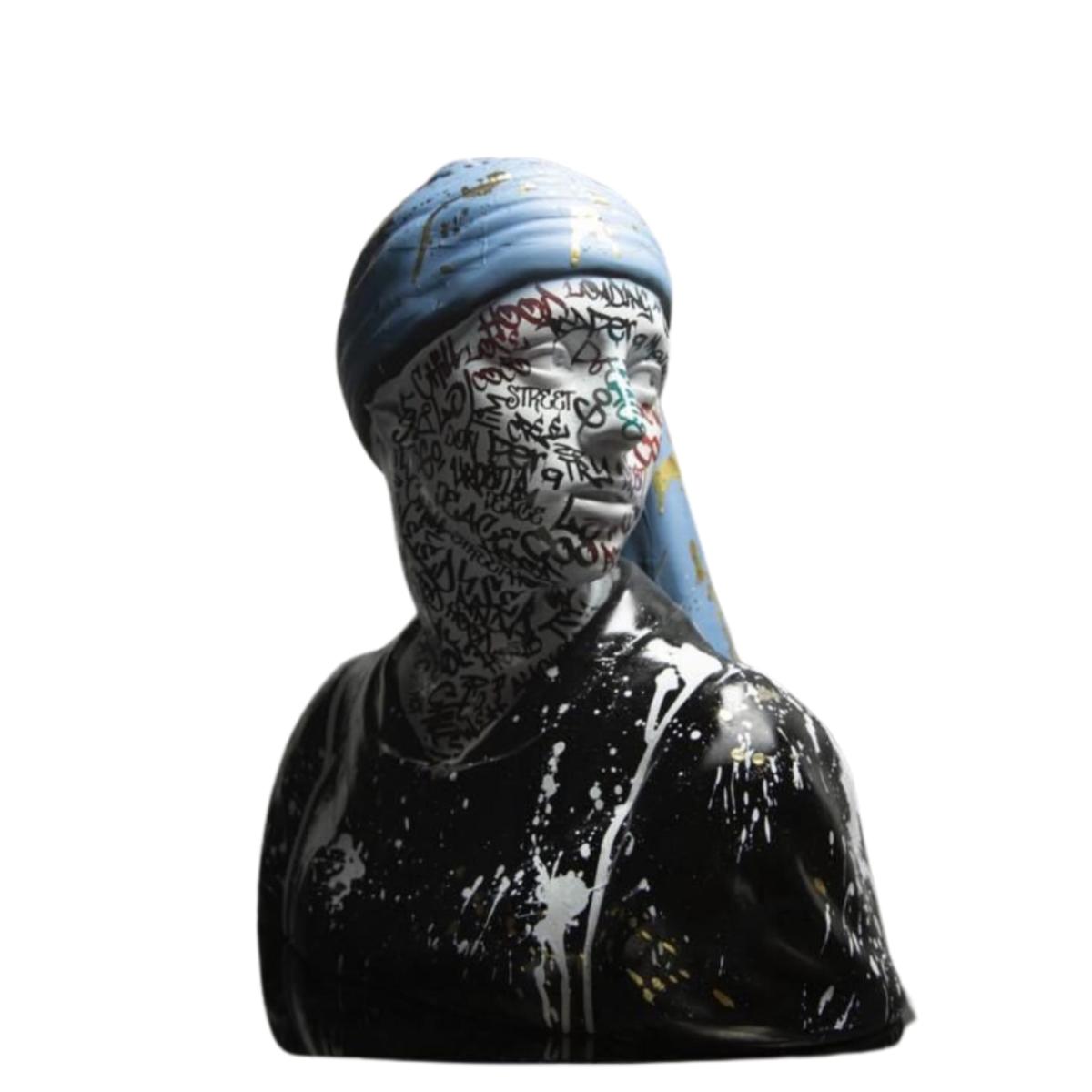 Inked Serenity Sculpture - Colourful | Artchi – image 2