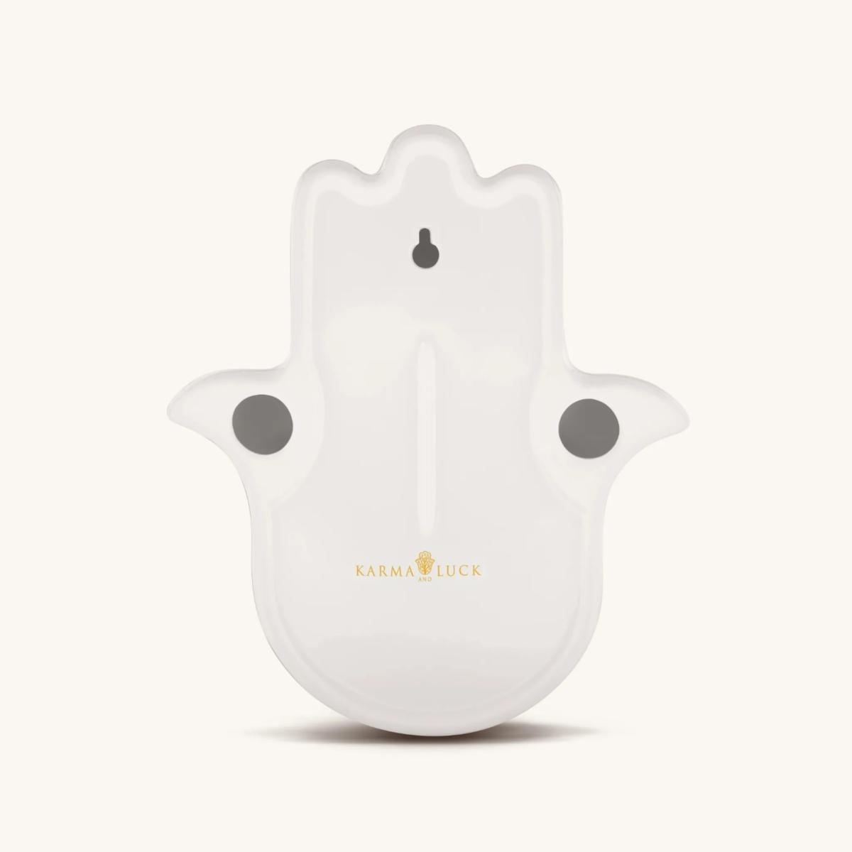 White / Blue / Gold Illuminated Protection - Hamsa Wall Blessing | Karma and Luck – image 3