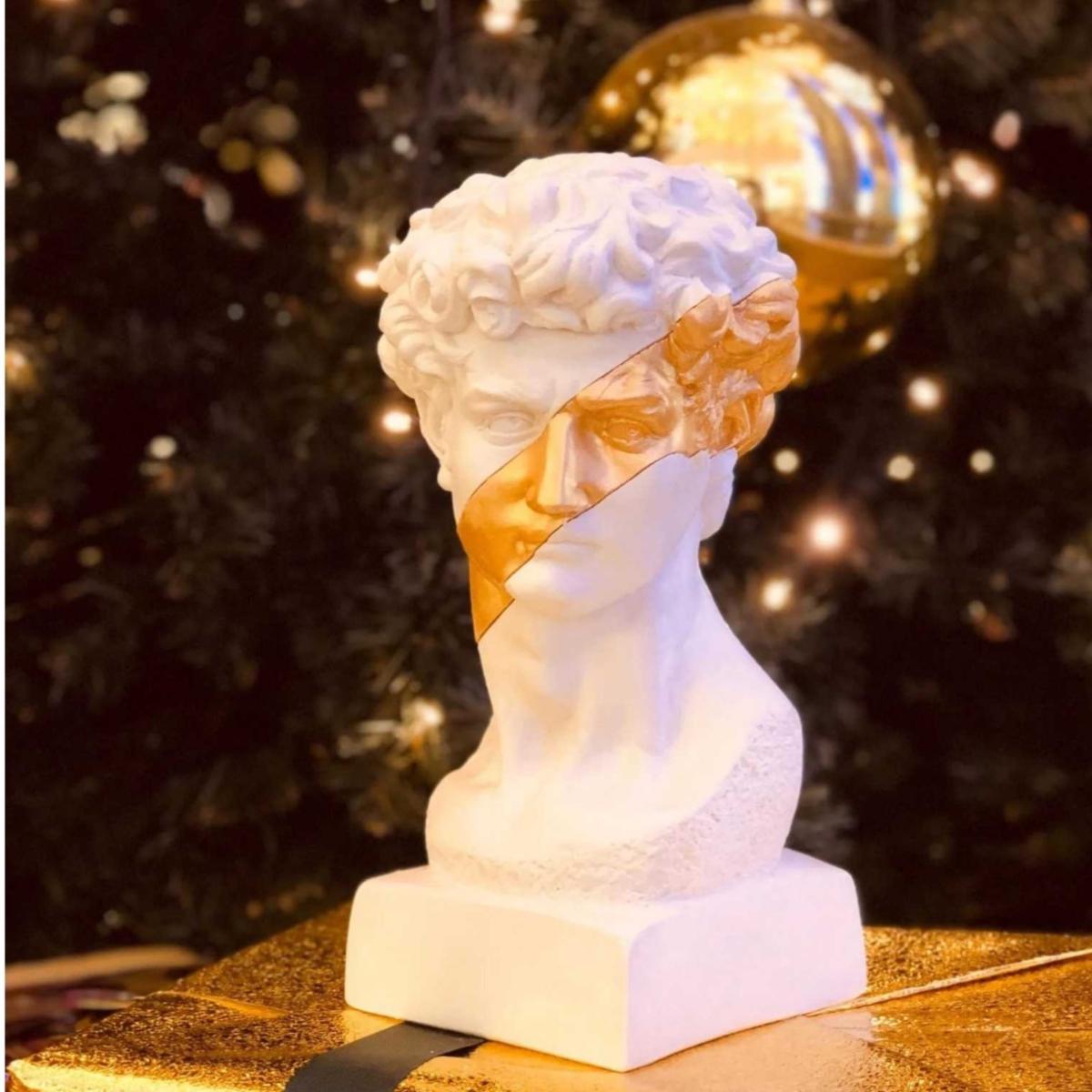 Gold / White Golden David Design | Artchi – image 2