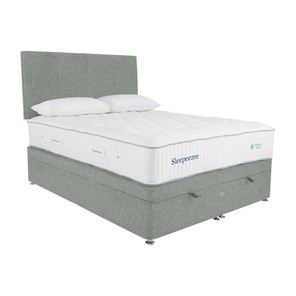 Sleepeezee - Natural Touch 3000 End Ottoman Divan Set - Small Double - Green – image 1