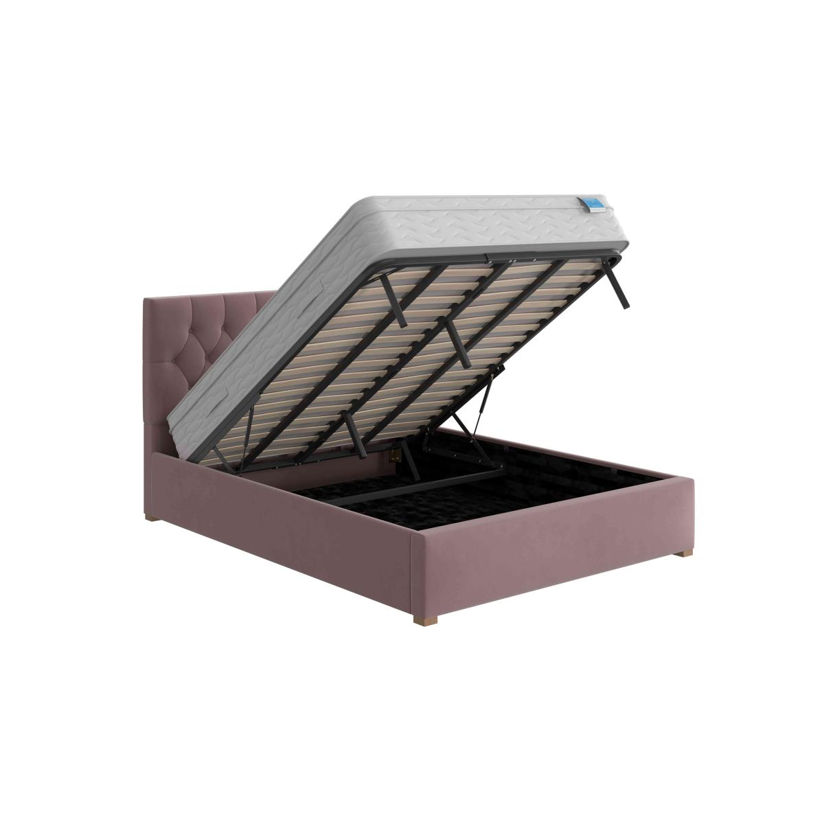 Henry Ottoman Bed Frame - Double - Grey – image 3