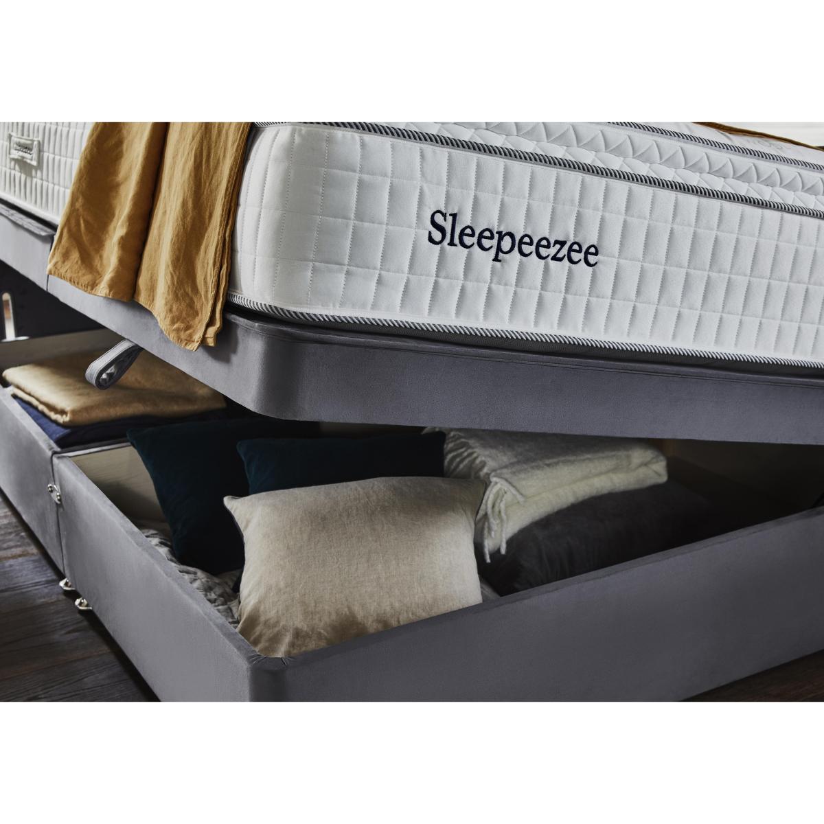 Sleepeezee - Natural Touch 3000 Pillowtop Side Ottoman Divan Set - Small Double - Yellow – image 5